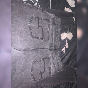 Time and T.R.U. high rise skinny jeans